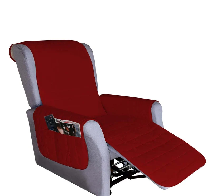 Copripoltrona Trapuntato per Poltrona Reclinabile Relax con Doppie Tasche Made in Italy Il Gruppone