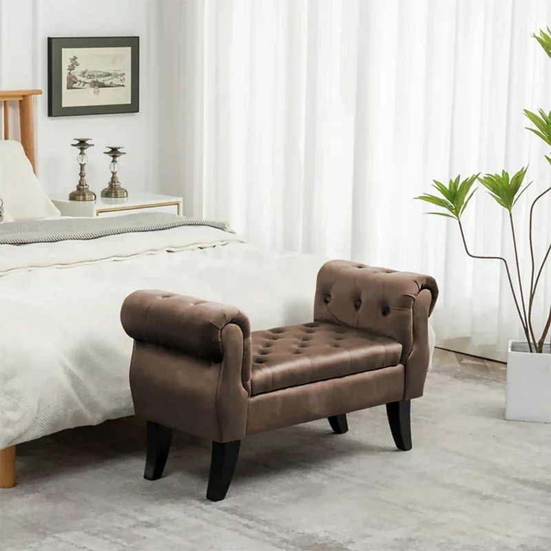 Divanetto In Velluto Panca Contenitore Pouf Porta Oggetti Il Gruppone