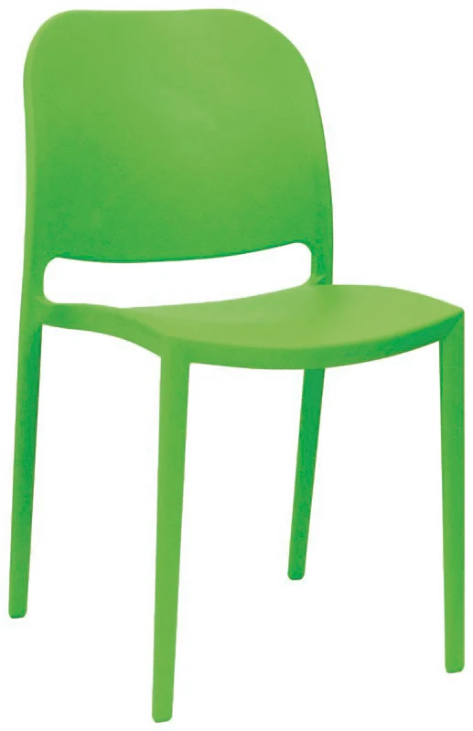 Set da 2 Sedia moderna in polipropilene da giardino o soggiorno cm 46x45x79h - vari colori