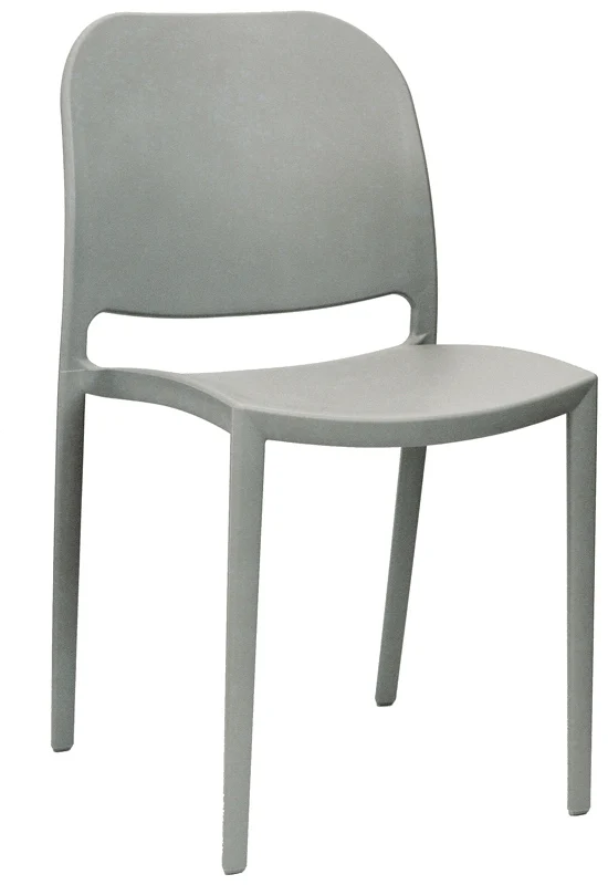 Set da 2 Sedia moderna in polipropilene da giardino o soggiorno cm 46x45x79h - vari colori
