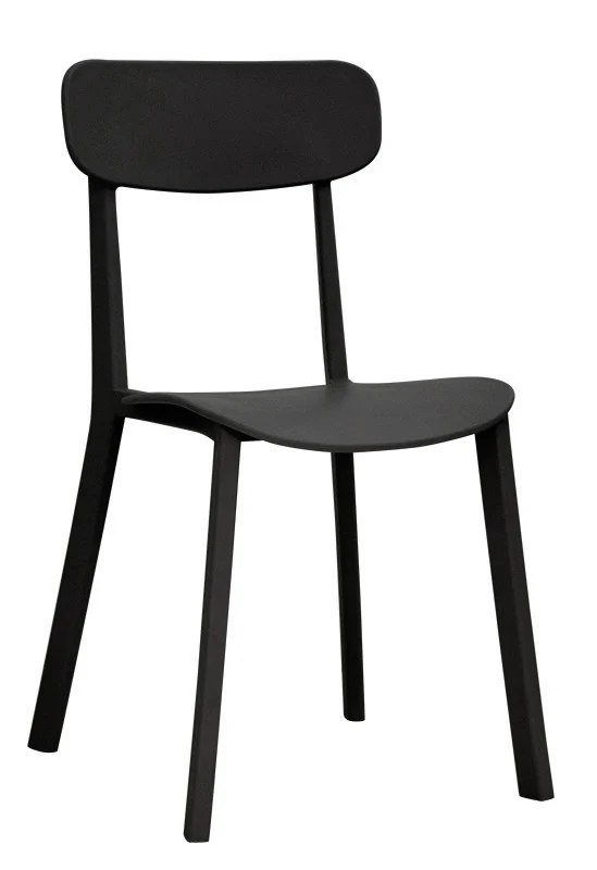 Set da 2 Sedia moderna in polipropilene per living o giardino cm 41x46x80h - vari colori