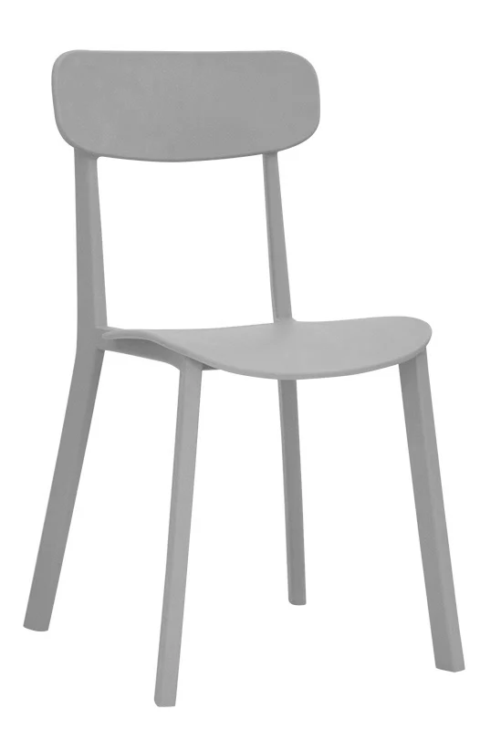 Set da 2 Sedia moderna in polipropilene per living o giardino cm 41x46x80h - vari colori