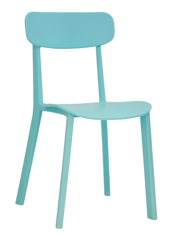 Set da 2 Sedia moderna in polipropilene per living o giardino cm 41x46x80h - vari colori