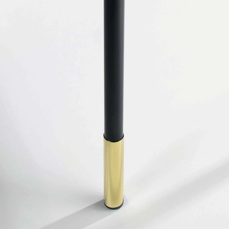 Sgabello fisso moderno struttura in metallo seduta e schienale in velluto cm 46x53x99h - vari colori