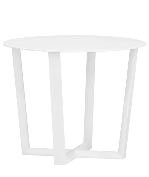 Tavolino basso da salotto in metallo moderno cm Ø 55x45h - vari colori