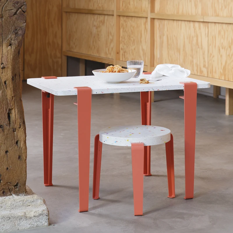 Bureau enfant TIPTOE 70x50cm - plastique recyclé Tutti Frutti