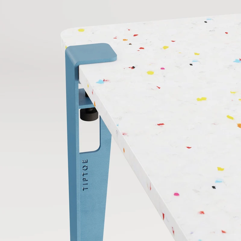 Bureau enfant TIPTOE 70x50cm - plastique recyclé Tutti Frutti