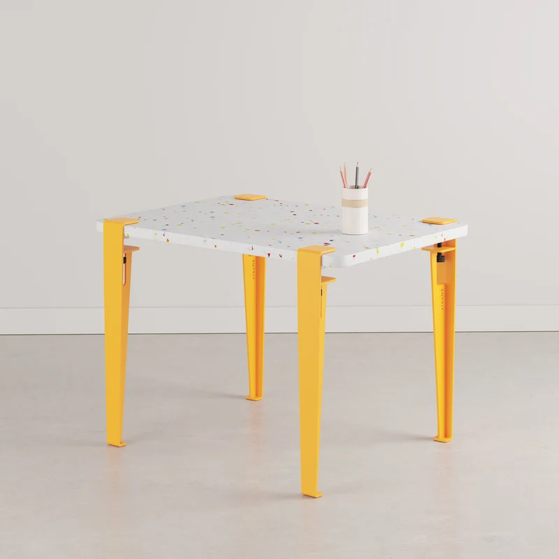 Bureau enfant TIPTOE 70x50cm - plastique recyclé Tutti Frutti