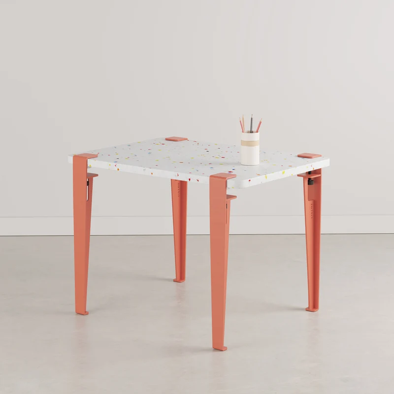 Bureau enfant TIPTOE 70x50cm - plastique recyclé Tutti Frutti