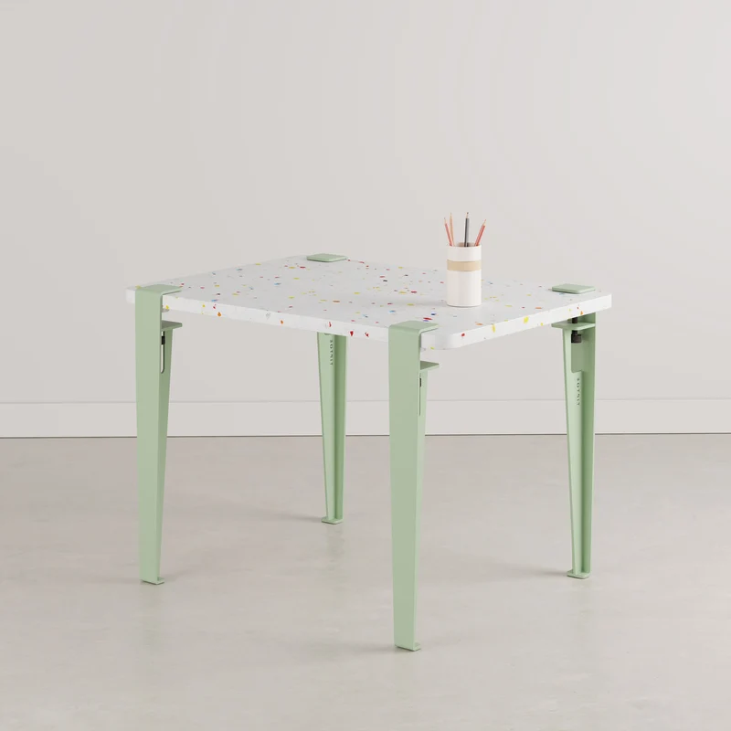 Bureau enfant TIPTOE 70x50cm - plastique recyclé Tutti Frutti