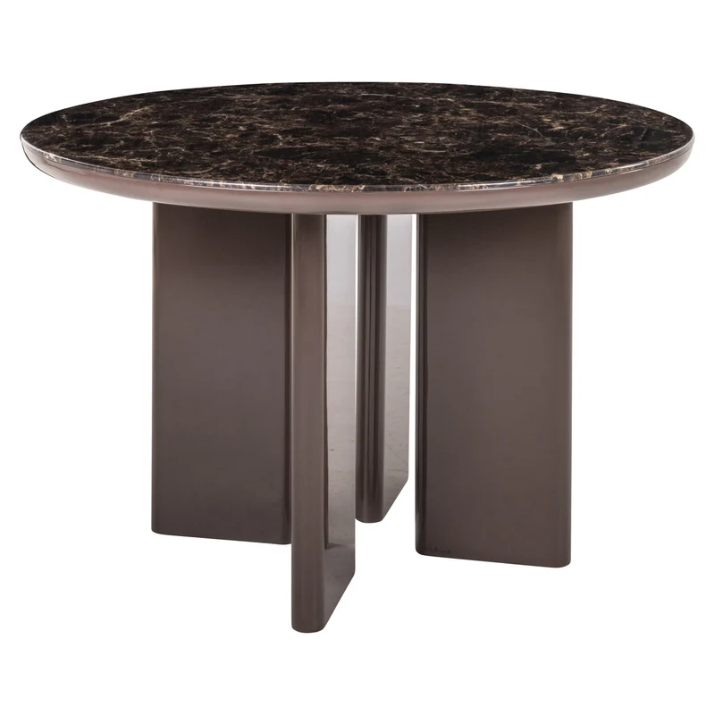 Richmond Interiors Esstisch Almundi chocolat brown 120Ø