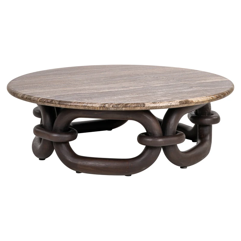 Richmond Interiors Couchtisch Chainey ash brown