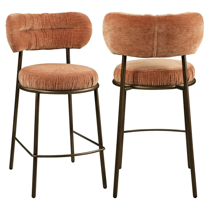 Richmond Interiors Thekenstuhl Encanto Be straight mocha mousse