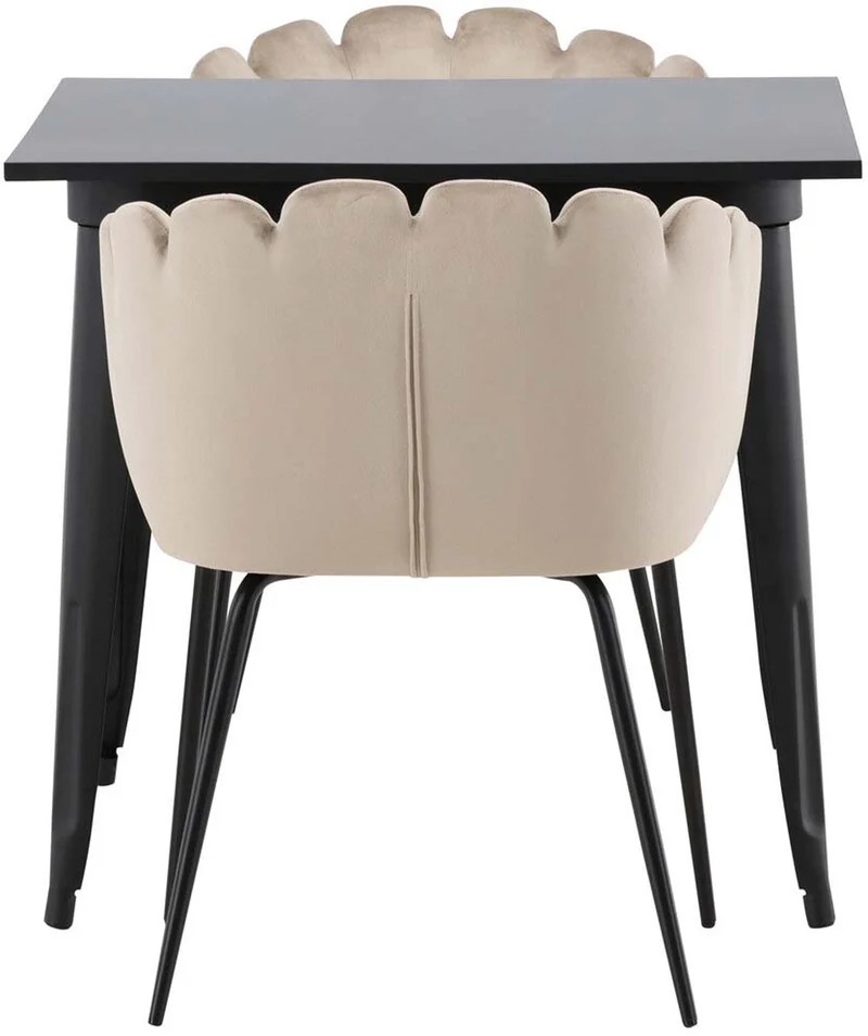 Tempe Esszimmerset + Limhamn Arm. 80cm/2St.