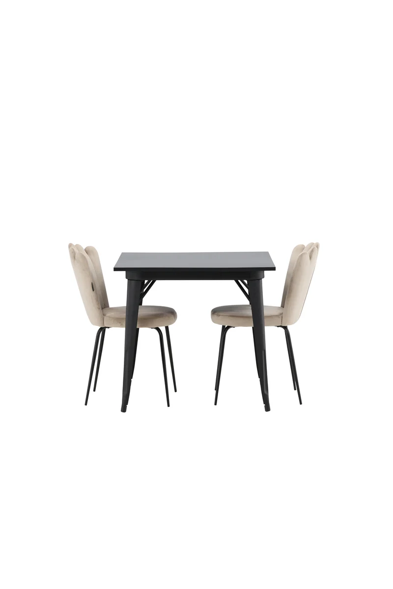 Tempe Esszimmerset + Limhamn 80cm/2St.
