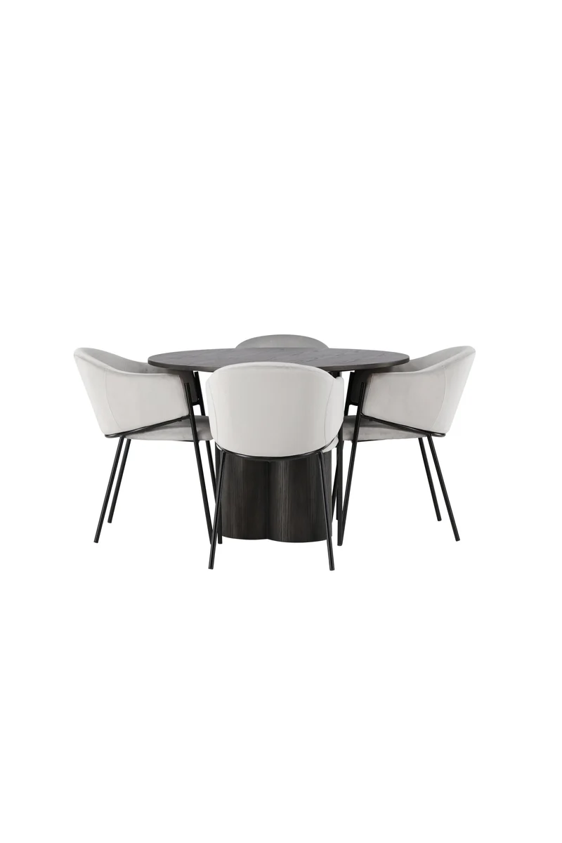 Olivia Esszimmerset + Evelina ⌀110cm/4St.