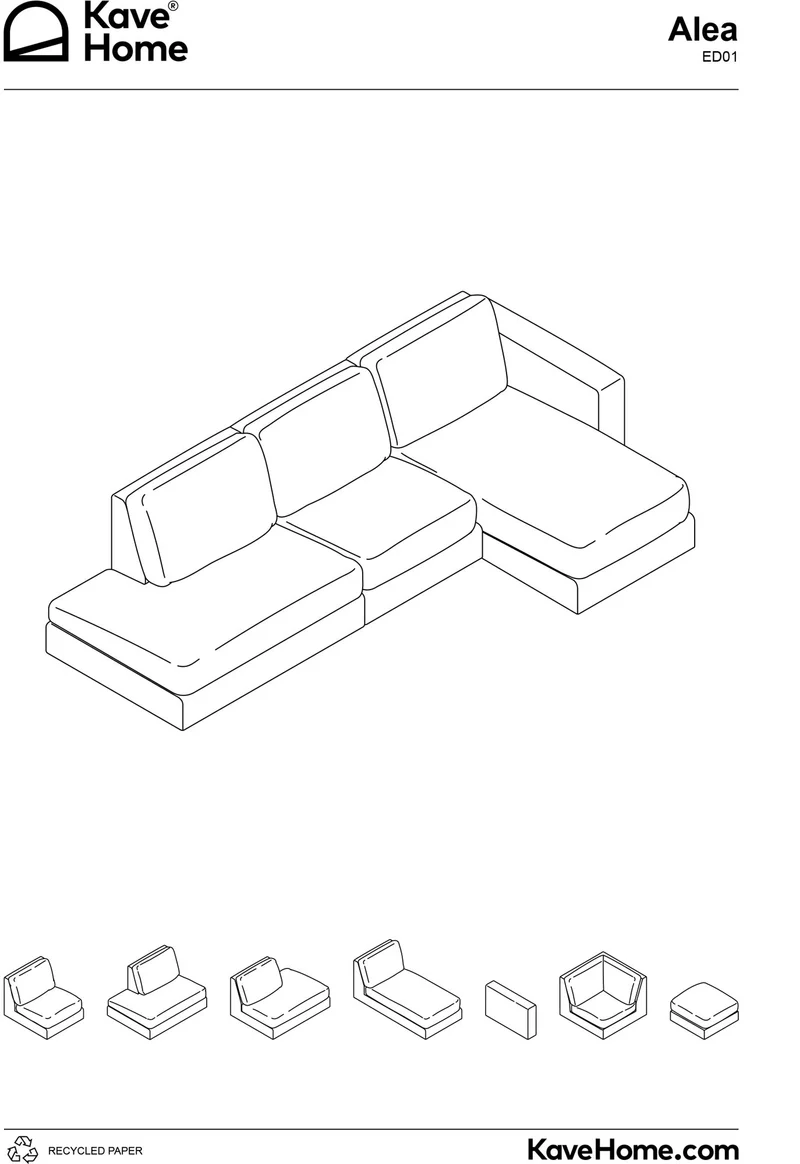 Modulares Sofa Alea für 3 Personen mit abnehmbarem Bezug aus Chenille mit Chaiselongue lin