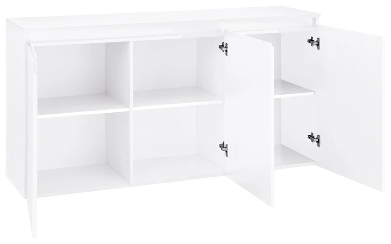 Concetta - Madia credenza da soggiorno in legno design moderno cm 150x40x81h - vari colori