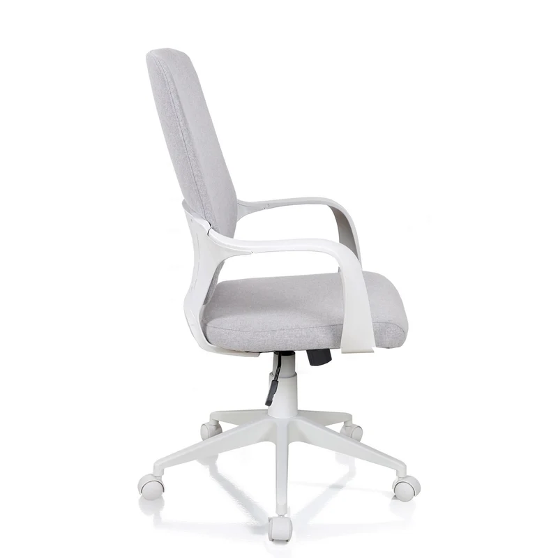 Poltrona direzionale da ufficio in polipropilene e tessuto cm 62x61x101/111h - vari colori