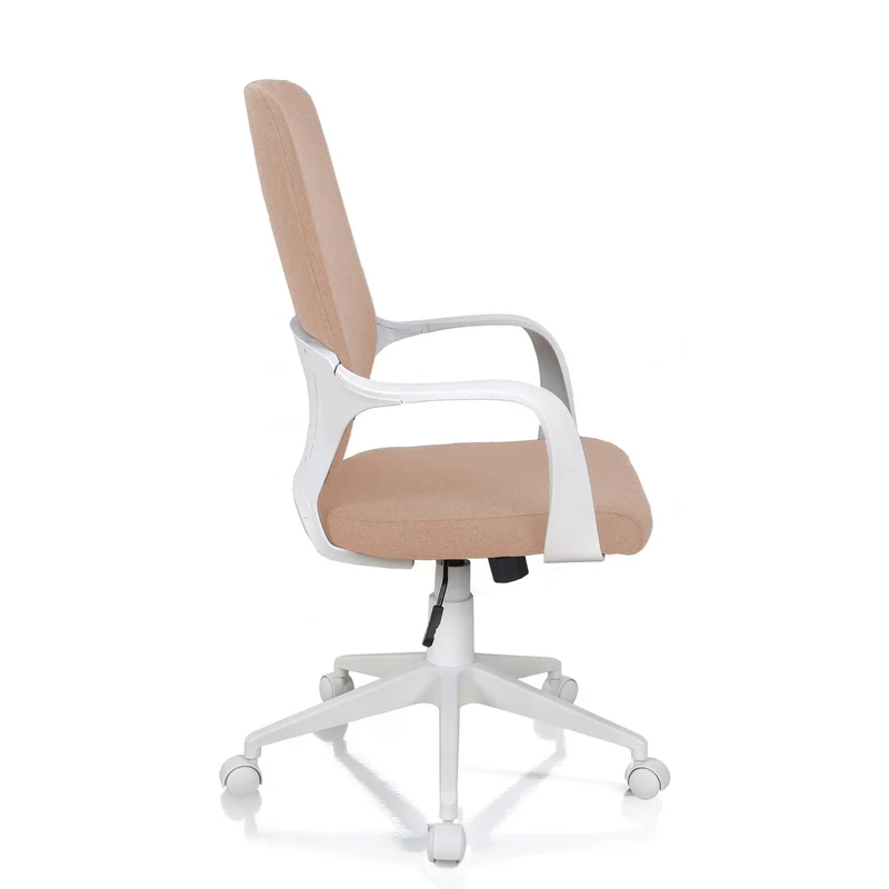 Poltrona direzionale da ufficio in polipropilene e tessuto cm 62x61x101/111h - vari colori