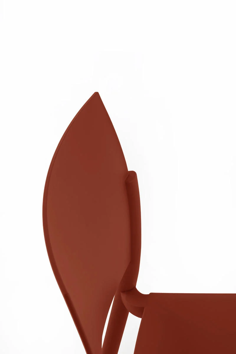 Set da 4 Sedia in polipropilene per interno o esterno design moderno cm 52x52x81h - vari colori