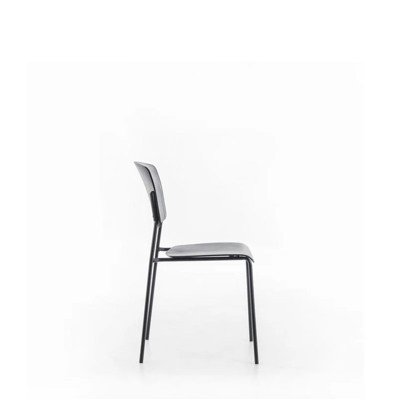 Set da 4 Sedia living moderna in polipropilene cm 52x52x79h - vari colori