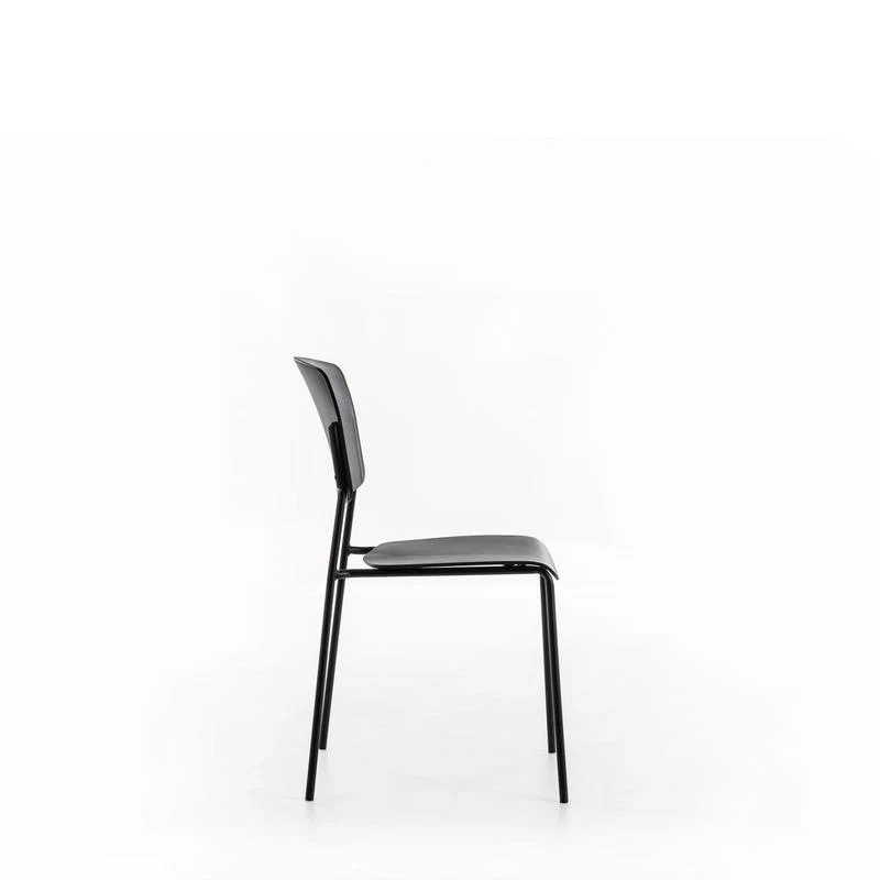 Set da 4 Sedia living moderna in polipropilene cm 52x52x79h - vari colori