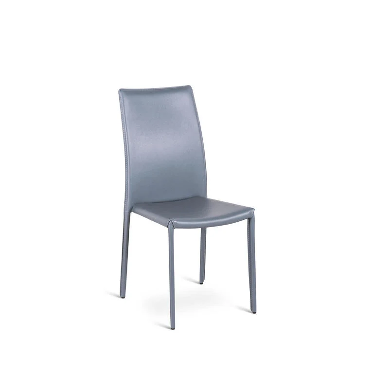 Set da 4 Sedia da sala moderna rivestita in similcuoio cm 41x42x95h - vari colori
