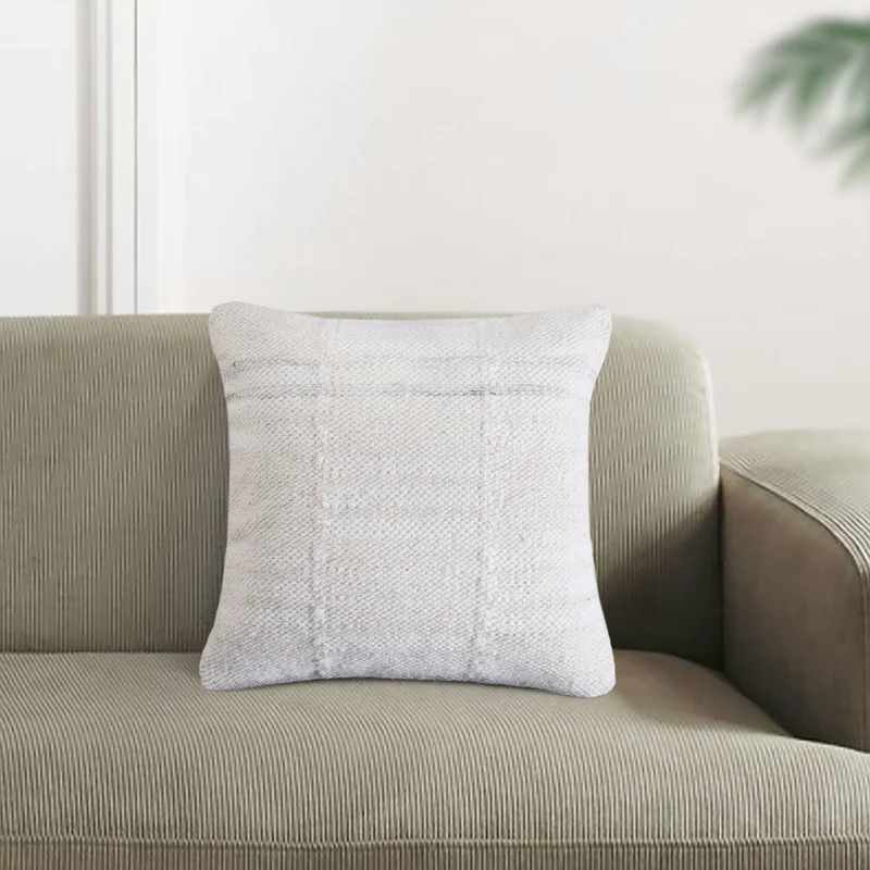 Cuscino decorativo in lana 45x45 cm con motivo geometrico - DELOLIA