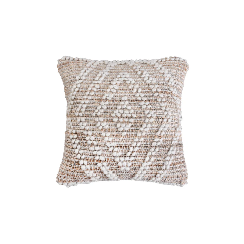 Cuscino decorativo in lana con motivo geometrico 45x45 cm - FALALEN