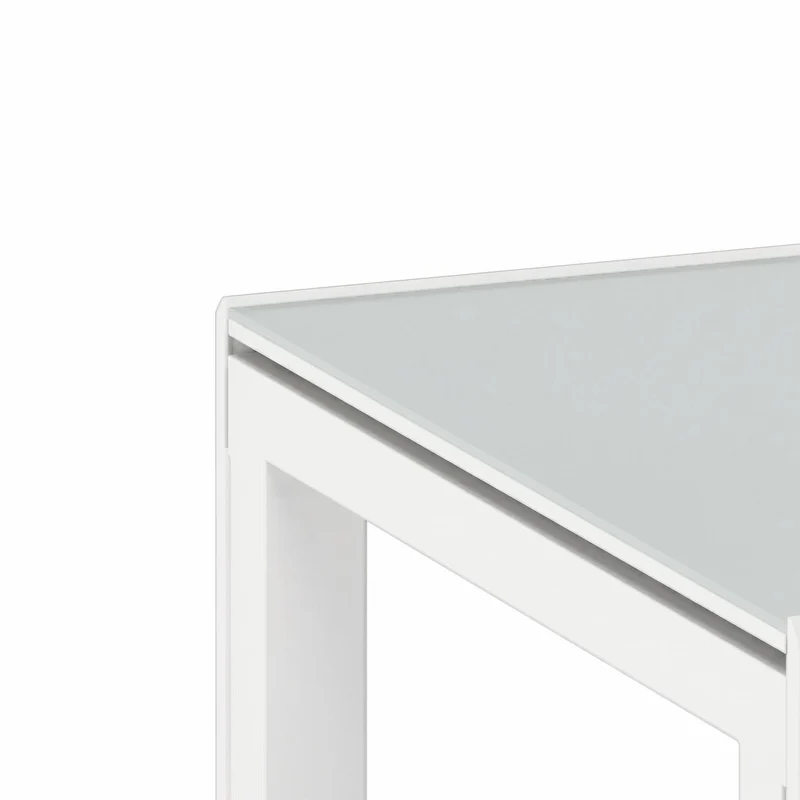 Tavolo allungabile Levor in vetro temperato fino a 350 cm