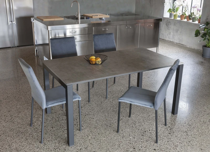 Miar - Tavolo allungabile in legno e metallo da cm 140 - vari modelli