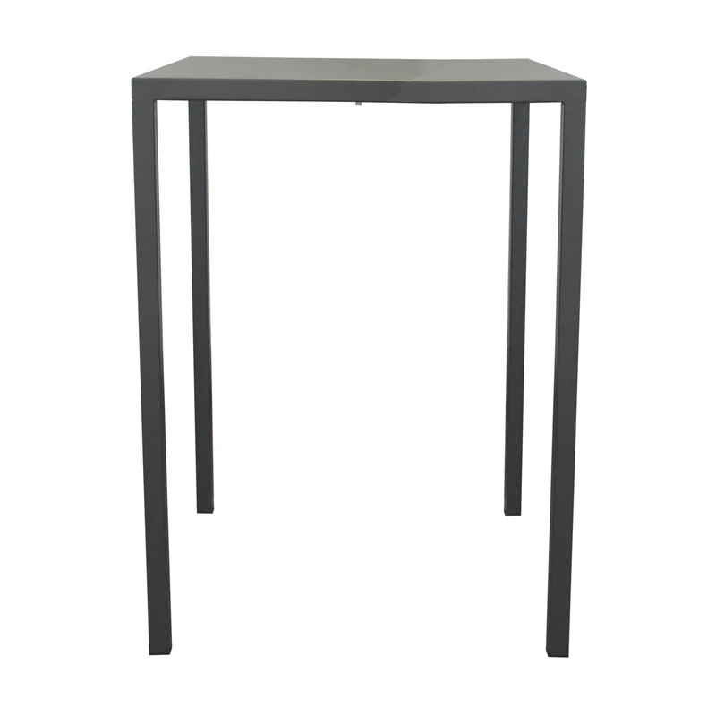 Tavolo bar da esterno autolivellante in alluminio 60x80 h110 - ZELALIA