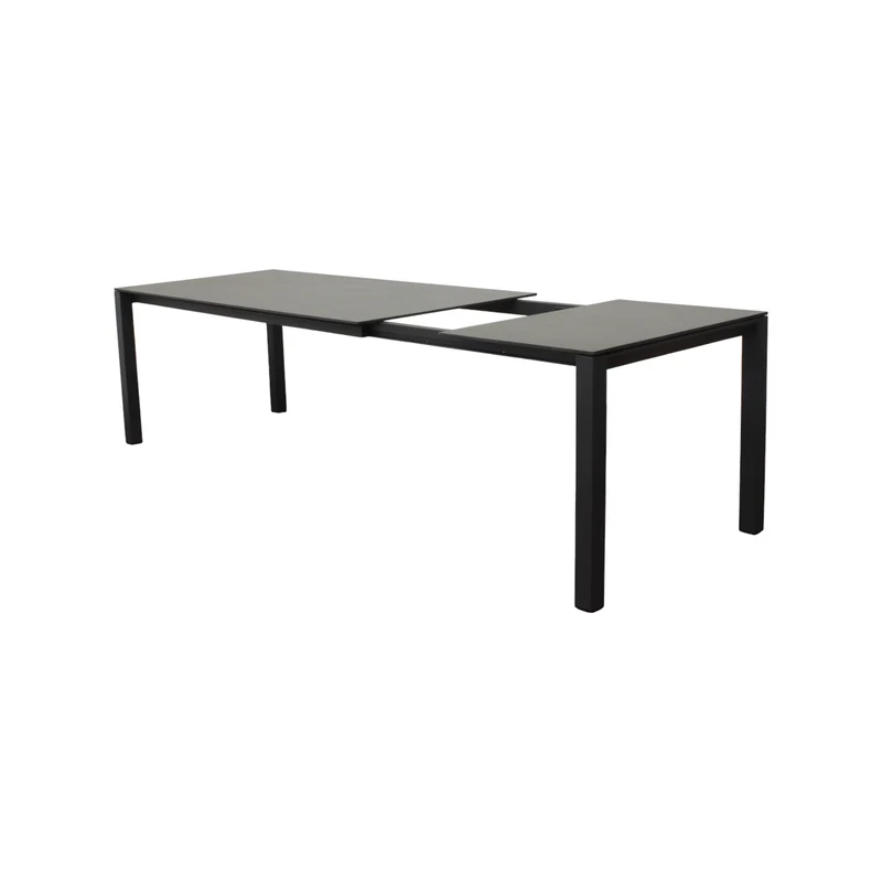 Tavolo da giardino allungabile alluminio piano in pietra 180/240 cm - ORANMOND
