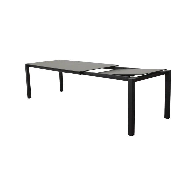 Tavolo da giardino allungabile alluminio piano in pietra 180/240 cm - ORANMOND