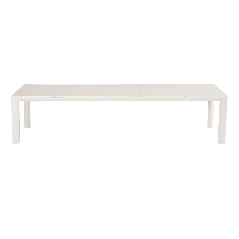 Tavolo da giardino allungabile in alluminio 260x110 cm - ULOLZIO