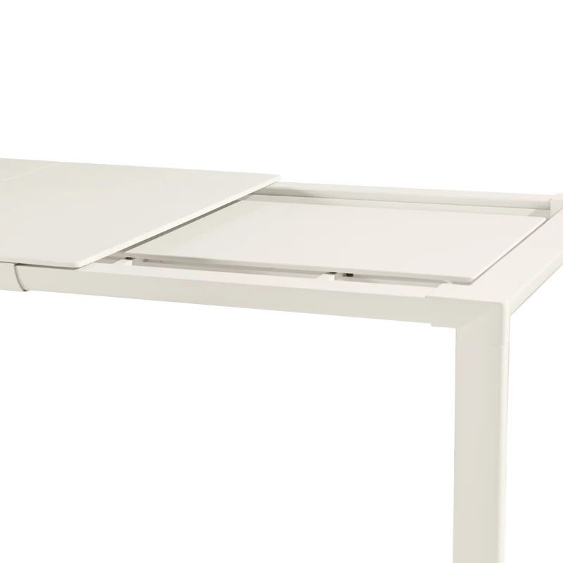 Tavolo da giardino allungabile in alluminio 260x110 cm - ULOLZIO