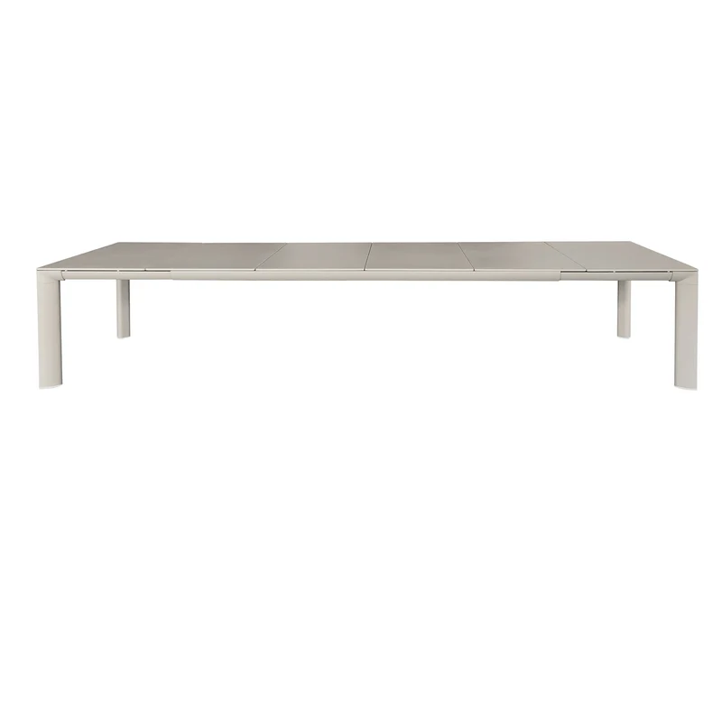 Tavolo da giardino allungabile in alluminio 260x110 cm - ULOLZIO
