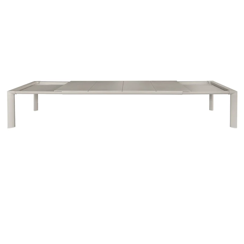 Tavolo da giardino allungabile in alluminio 260x110 cm - ULOLZIO