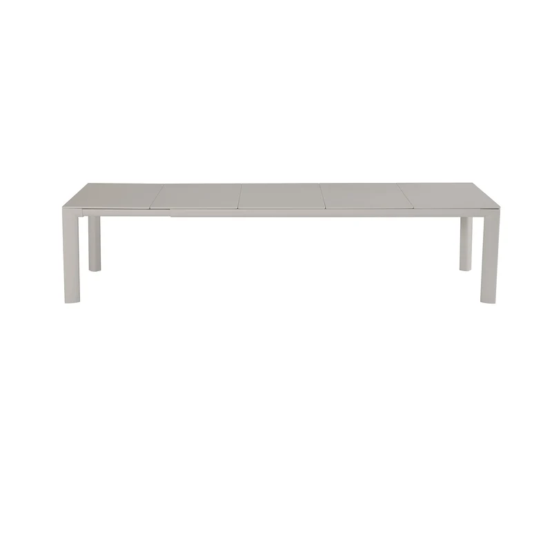 Tavolo da giardino allungabile in alluminio 260x110 cm - ULOLZIO