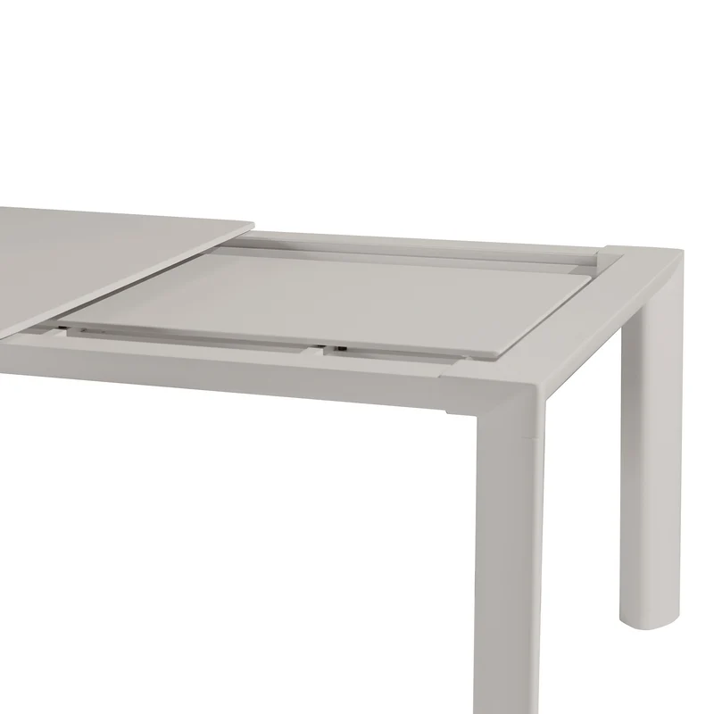 Tavolo da giardino allungabile in alluminio 260x110 cm - ULOLZIO