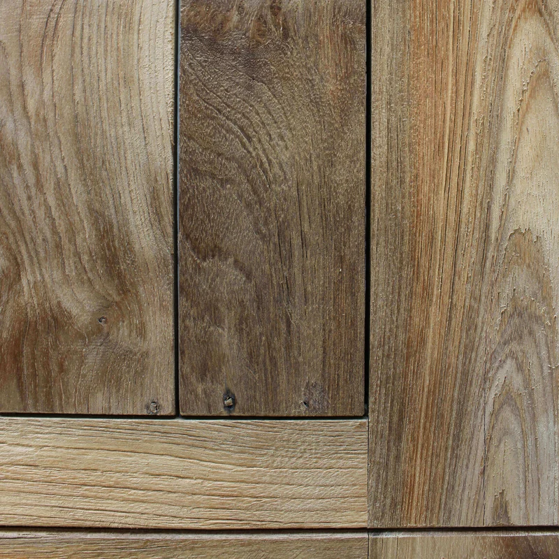 Tavolo da Giardino Rettangolare Allungabile in Teak 220/300x100 - KORONIS