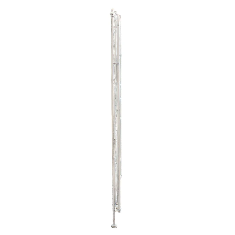 Scaffale 3 piani stile provenzale verniciato in Acciaio cm 61x32x117 - DERREN