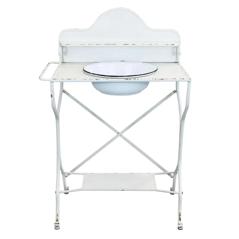 Catino di design iIndustrial in Acciaio cm 69x42x103 5 - CATY