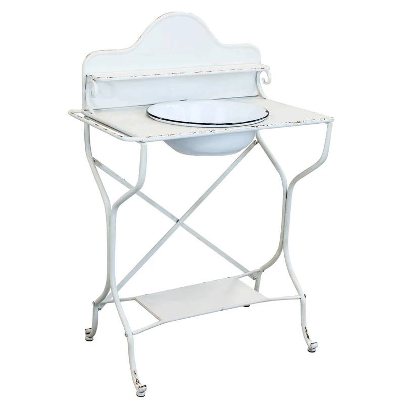 Catino di design iIndustrial in Acciaio cm 69x42x103 5 - CATY