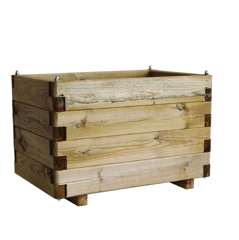 In Legno da Giardino 60x40x40 h in cm 60x40x40 - FLOWER