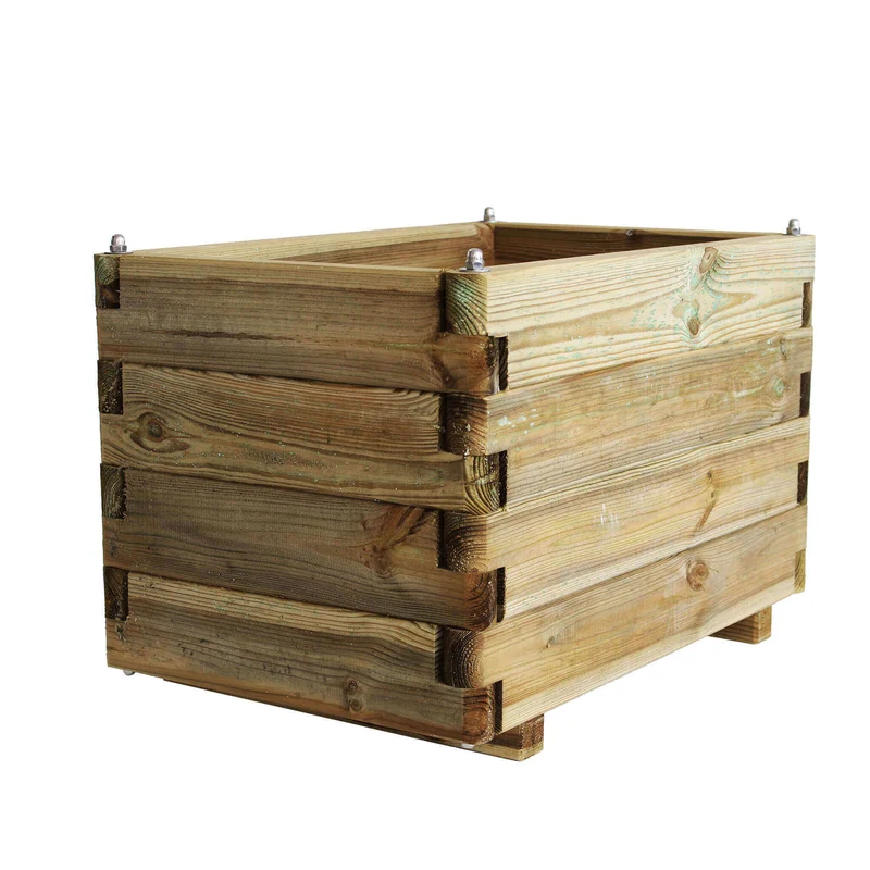 In Legno da Giardino 60x40x40 h in cm 60x40x40 - FLOWER