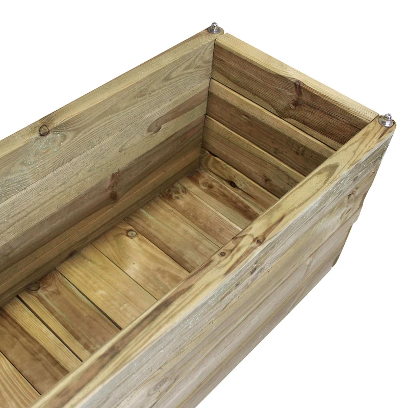 In Legno da Giardino 60x40x40 h in cm 60x40x40 - FLOWER