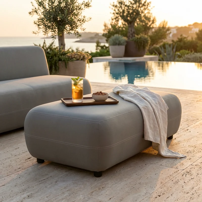 Pouf da giardino - PETRA
