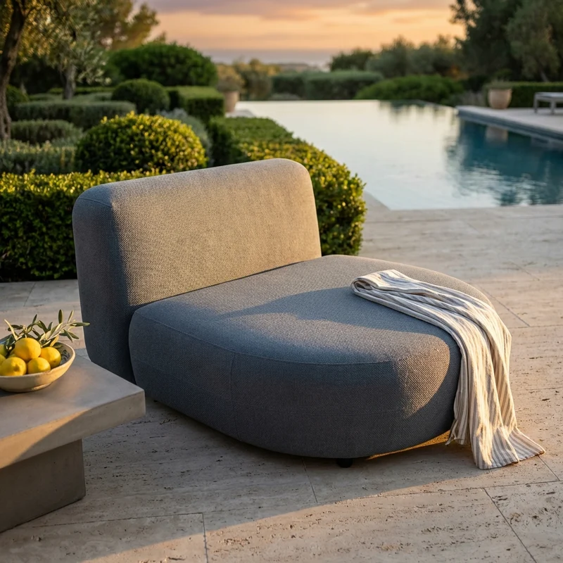Divano letto da giardino - PETRA